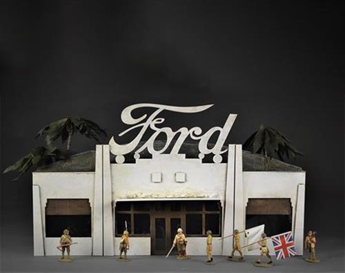 Singapore Ford Fabriks Facade 